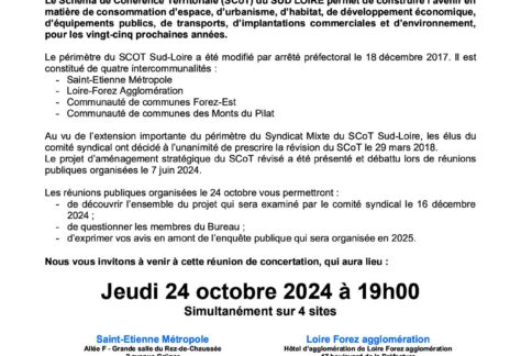 Avis réunions publiques de concertation