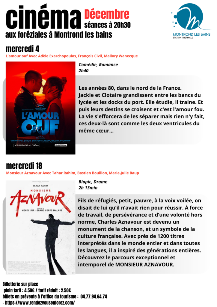 Cinema Décembre 2024 P1