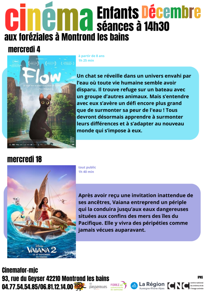 Cinema Décembre 2024 P2